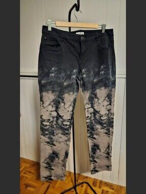 Jean Airoldi Collection Abstract Print Jeans – Size 12
